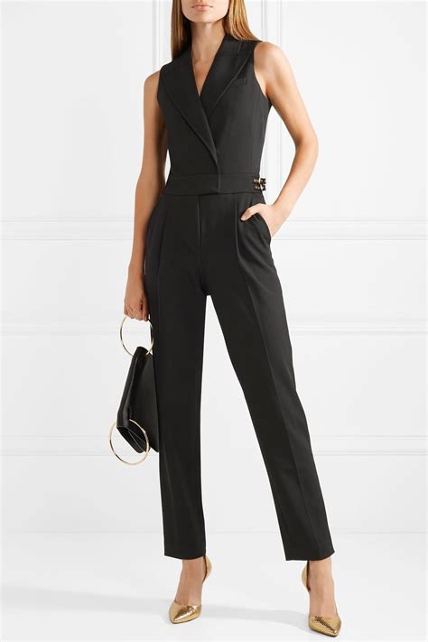 michael kors jumpsuit rood|Michael Kors sleeveless black jumpsuit.